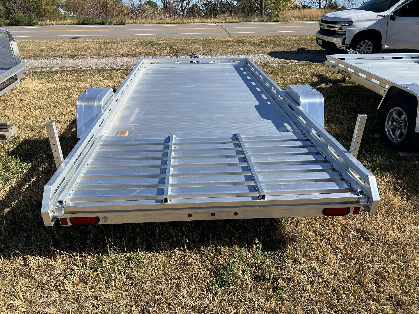 New 2025 Aluma 7815S Utility Trailer