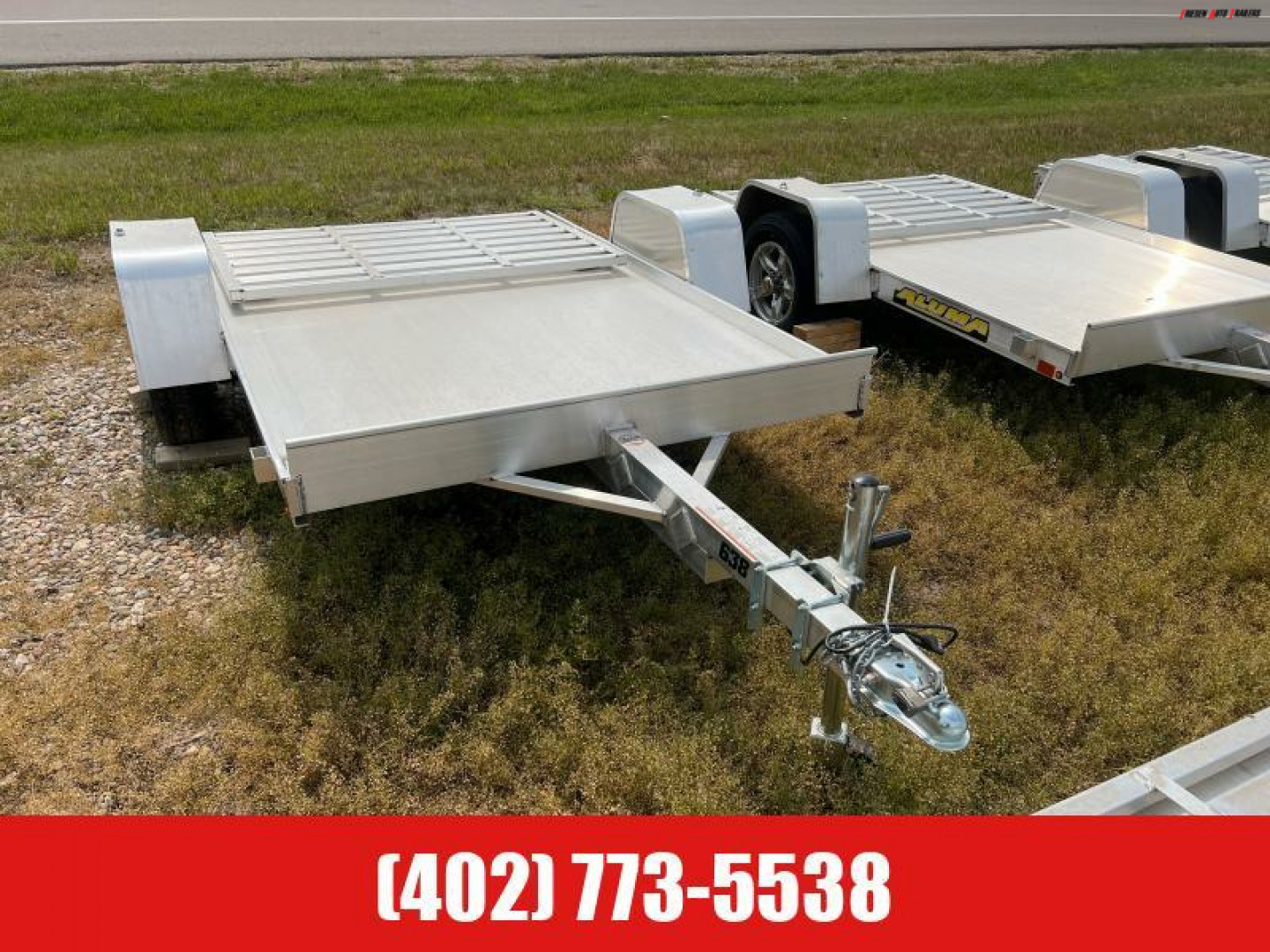 New 2024 ALUMA 638 Utility Trailer