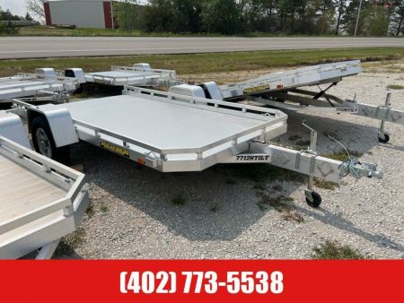 New 2024 Aluma 7712H-Tilt-S Utility Trailer