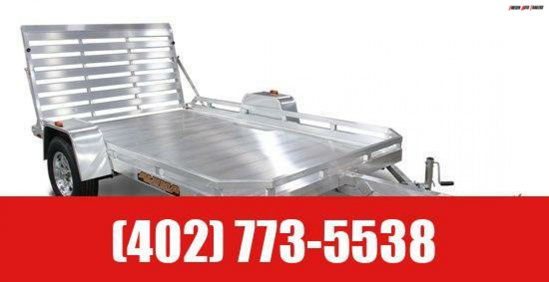 New 2024 Aluma 7712H-S-TG Utility Trailer