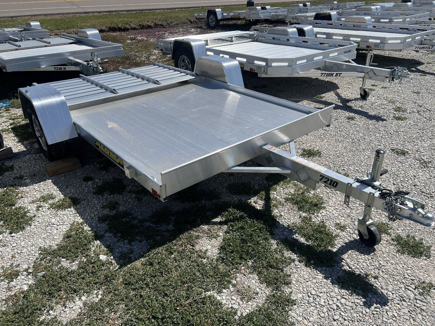 New 2025 Aluma 7710H-S-BT Utility Trailer