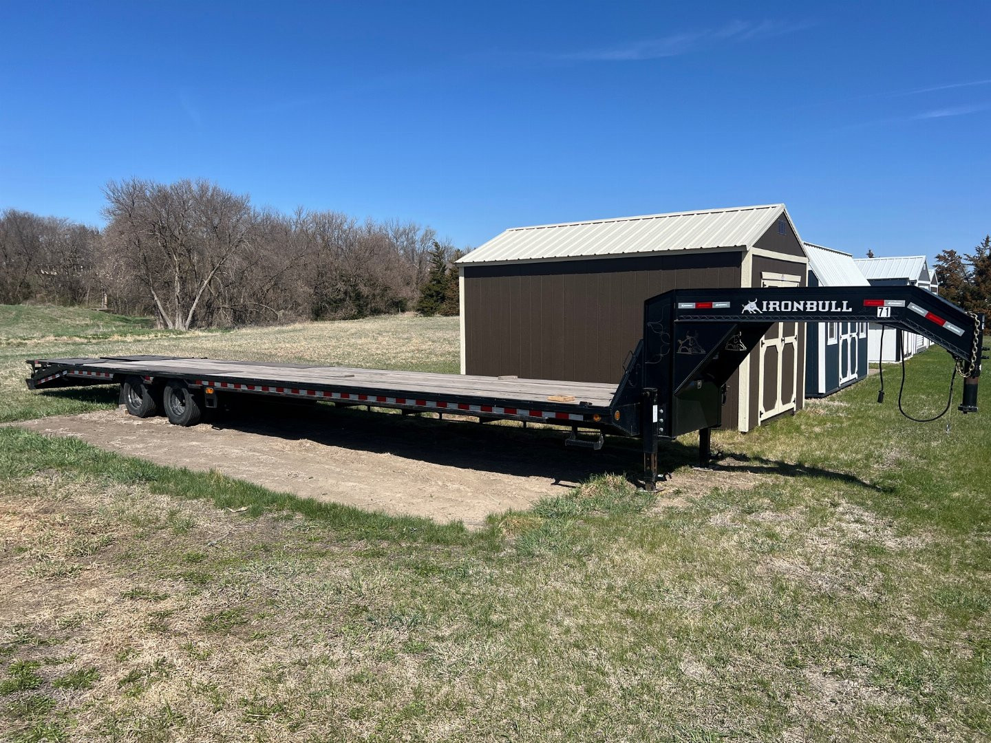 Used 2022 Iron Bull Norstar Flatbed Trailer