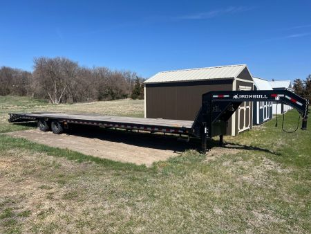Used 2022 Iron Bull Norstar Flatbed Trailer
