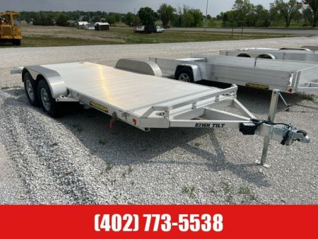 New 2024 ALUMA 8216TILT Utility Trailer
