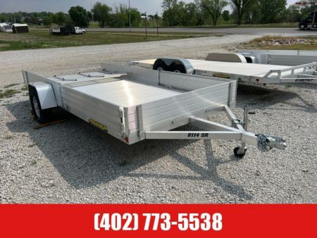 New 2024 ALUMA 8114-BT-SR Utility Trailer