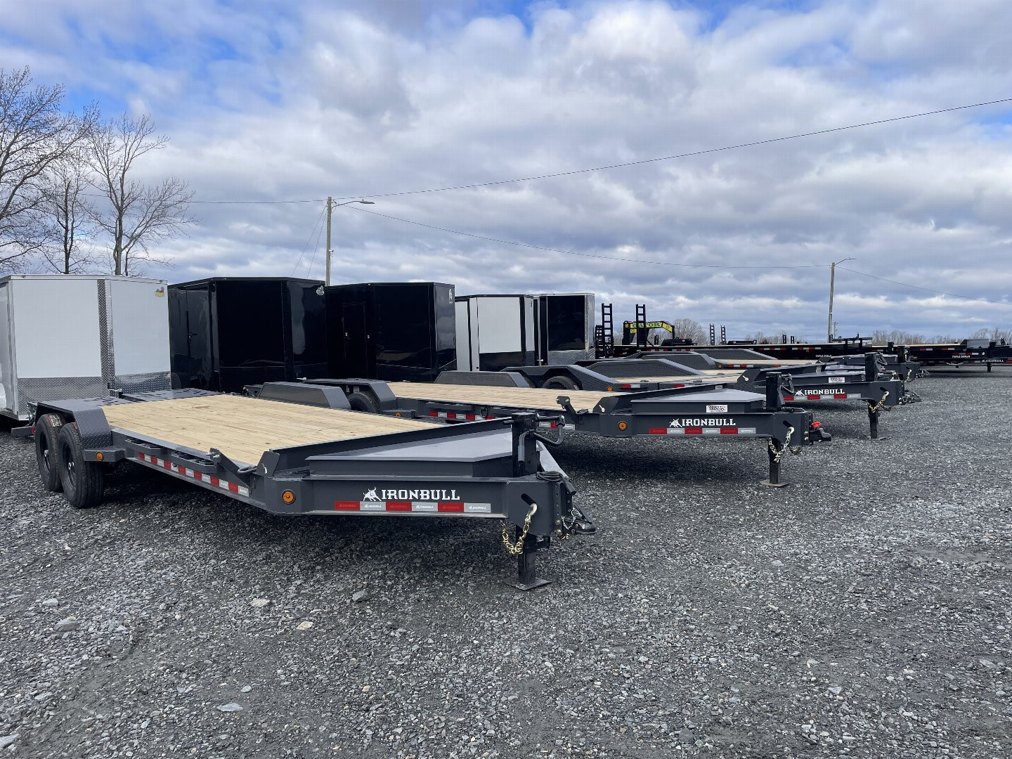 New 2026 Iron Bull 7x22 Equipment Trailer-16k