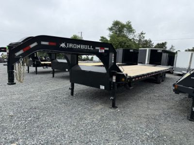 New 2027 Iron Bull 102 x 25' Gooseneck Deckover Trailer
