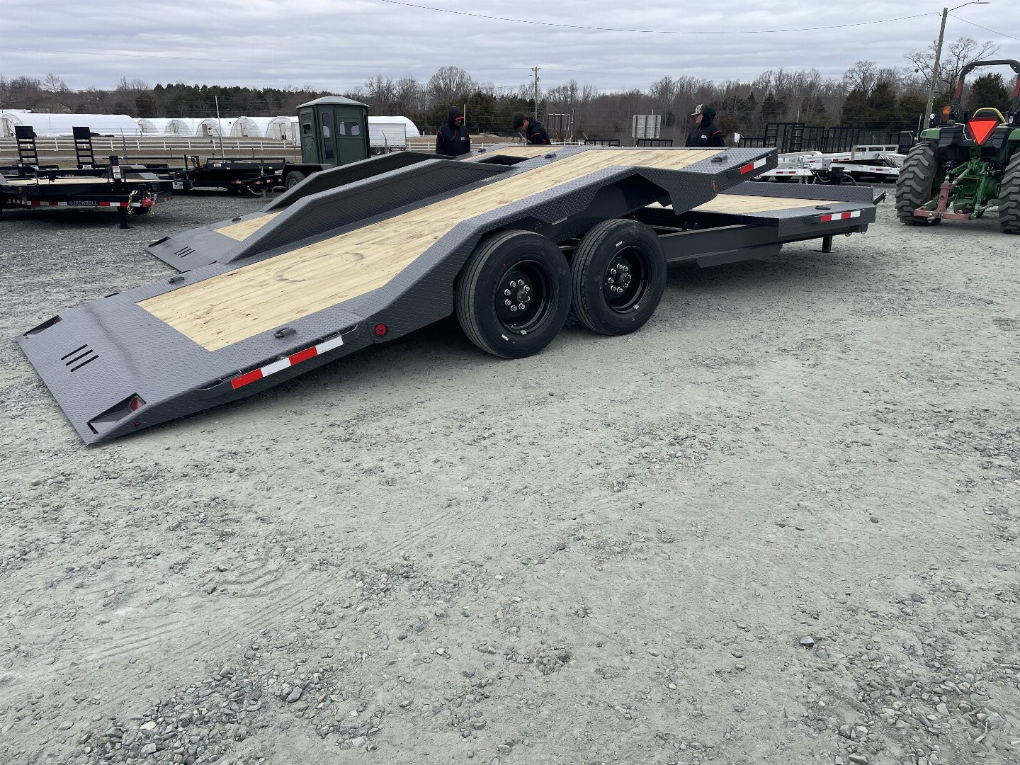 New 2027 Iron Bull tilt Equipment Trailer