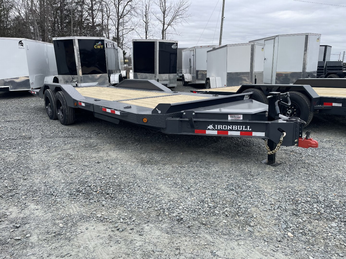 New 2027 Iron Bull tilt Equipment Trailer