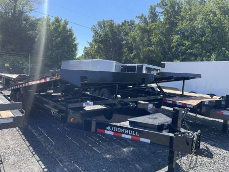 New 2027 Iron Bull power tilt Deckover Trailer-24'