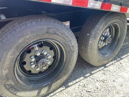 New 2027 Iron Bull power tilt Deckover Trailer-24'