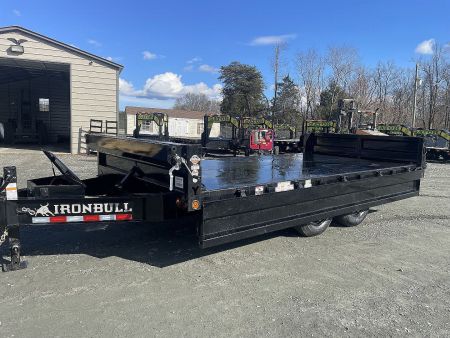 New 2027 Iron Bull DDP 96 X 16 Dump Trailer