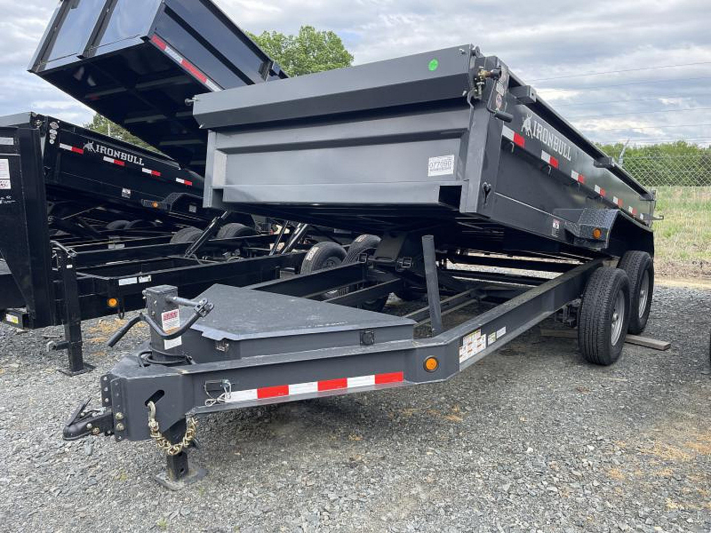 New 2027 Iron Bull 7x16 Dump Trailer