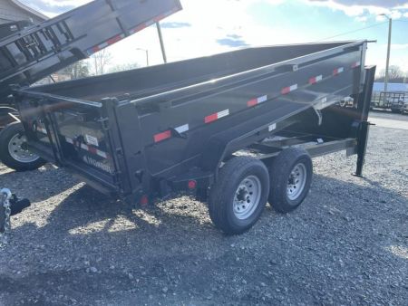 New 2027 Iron Bull gooseneck 7x16 Dump Trailer