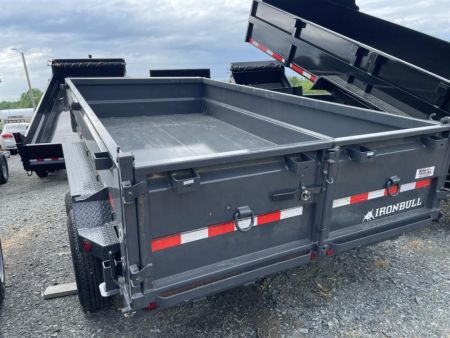 New 2027 Iron Bull 7x14 Dump Trailer-14'