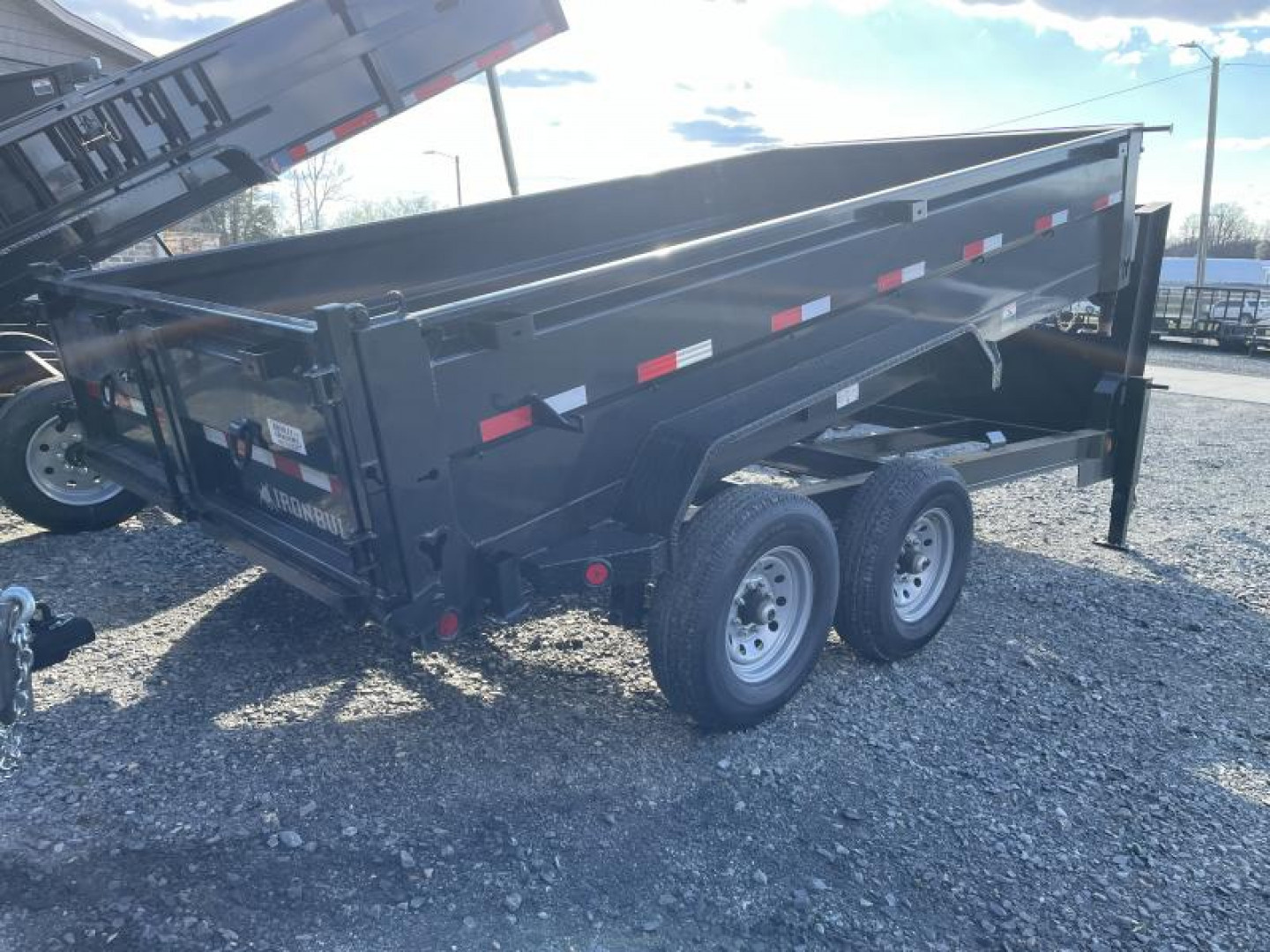 New 2027 Iron Bull 83" x 16' gooseneck dump Dump Trailer