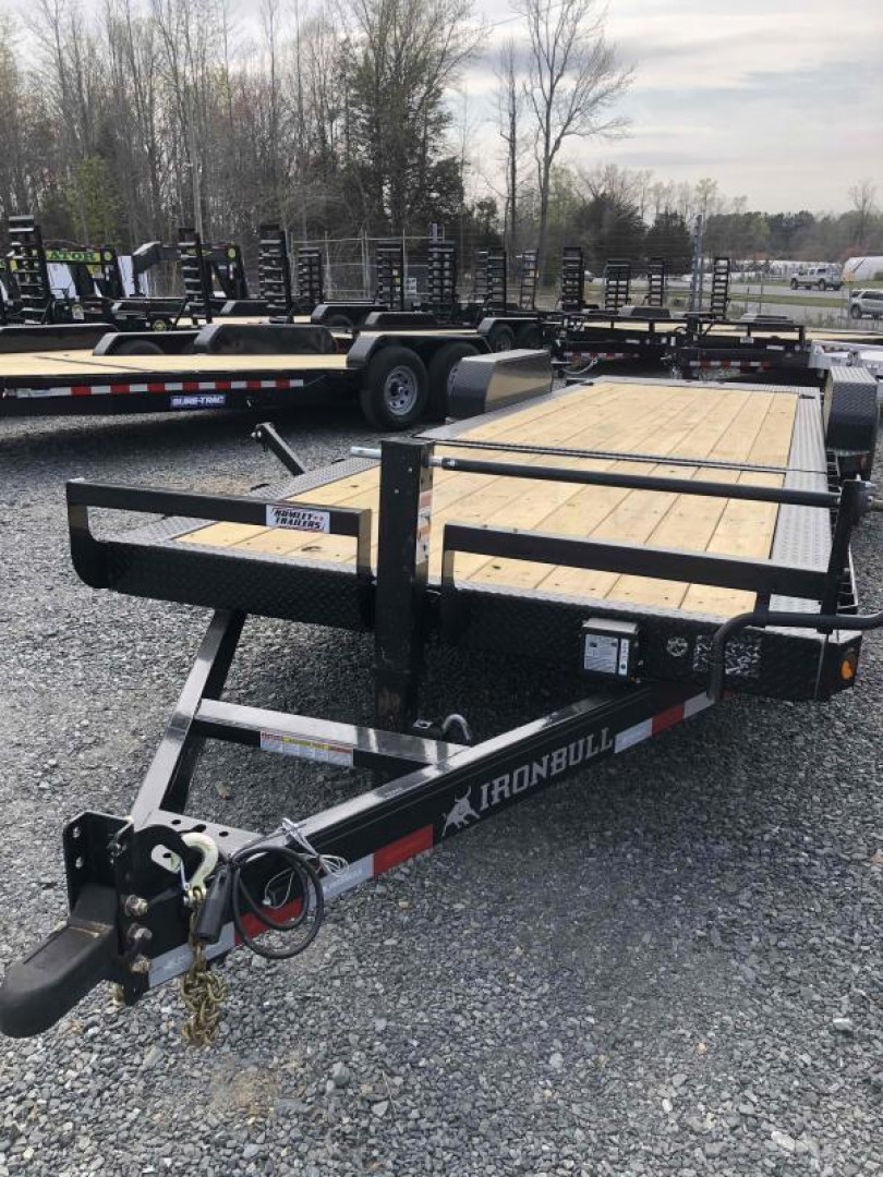 New 2027 Iron Bull TLB14 - 16000lb GVWR Tandem Axle Low-Pro Tilt Equipment Trailer