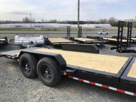 New 2027 Iron Bull TLB14 - 16000lb GVWR Tandem Axle Low-Pro Tilt Equipment Trailer