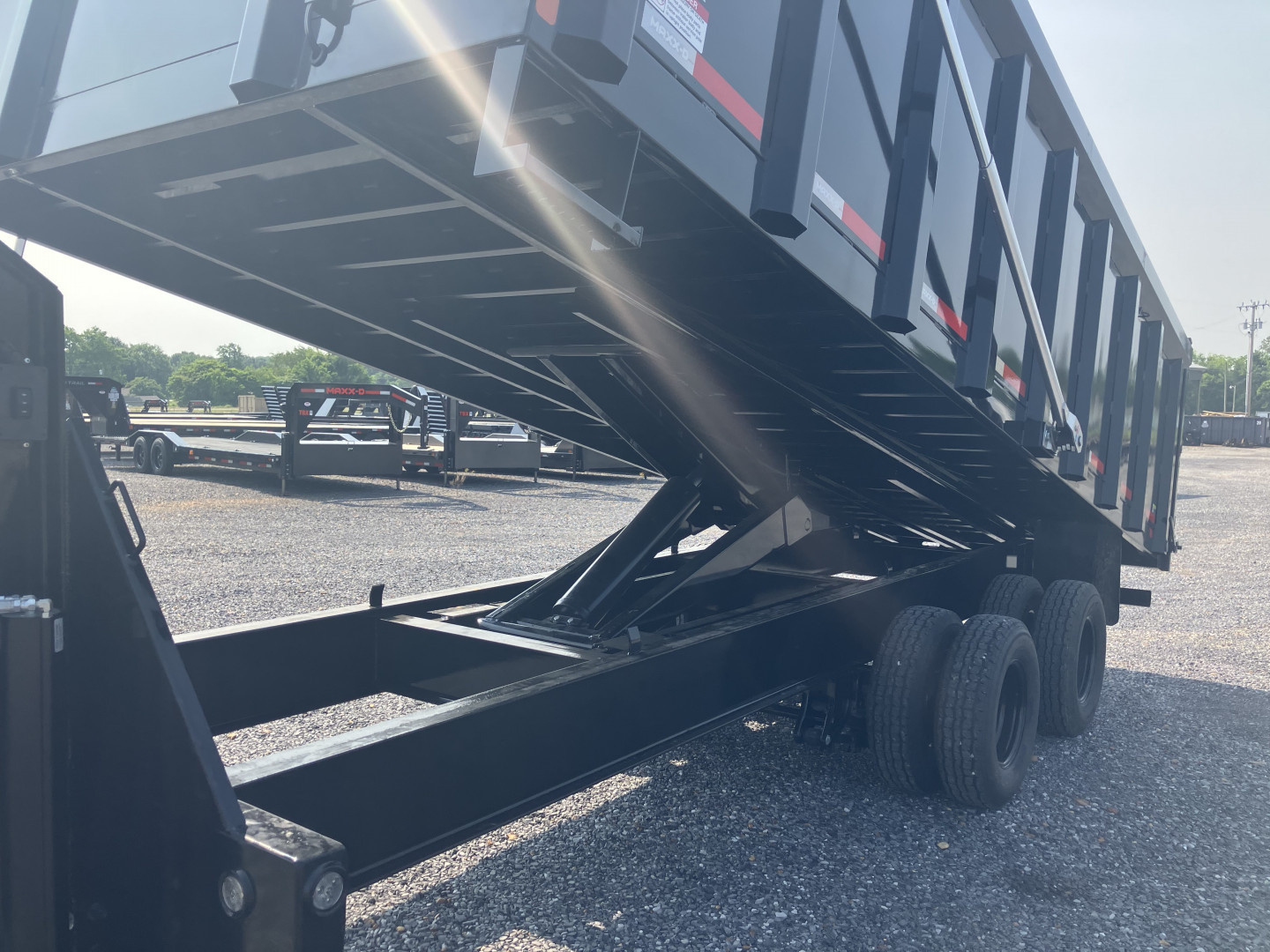New 2026 MAXXD Gooseneck Dump Trailer | 96" x 20' 25K GVWR
