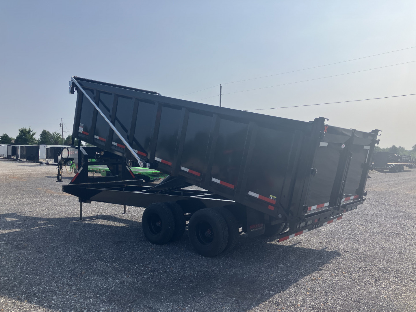 New 2026 MAXXD Gooseneck Dump Trailer | 96" x 20' 25K GVWR