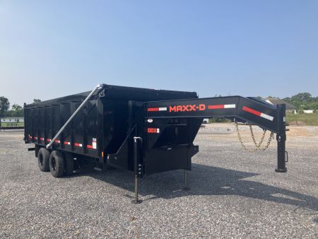 New 2026 MAXXD Gooseneck Dump Trailer | 96" x 20' 25K GVWR