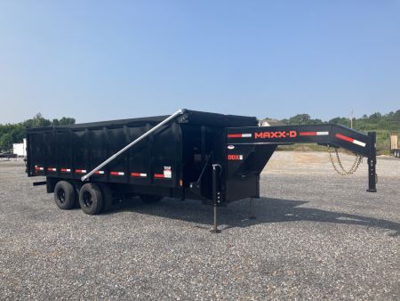 New 2026 MAXXD Gooseneck Dump Trailer | 96" x 20' 25K GVWR