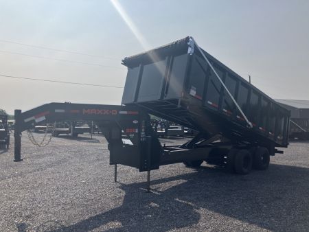 New 2026 MAXXD Gooseneck Dump Trailer | 96" x 20' 25K GVWR