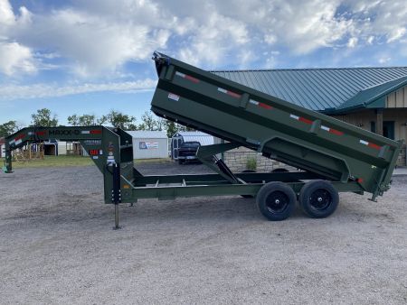 New 2026 MAXX-D DJX Dump Trailer 83x16 GN