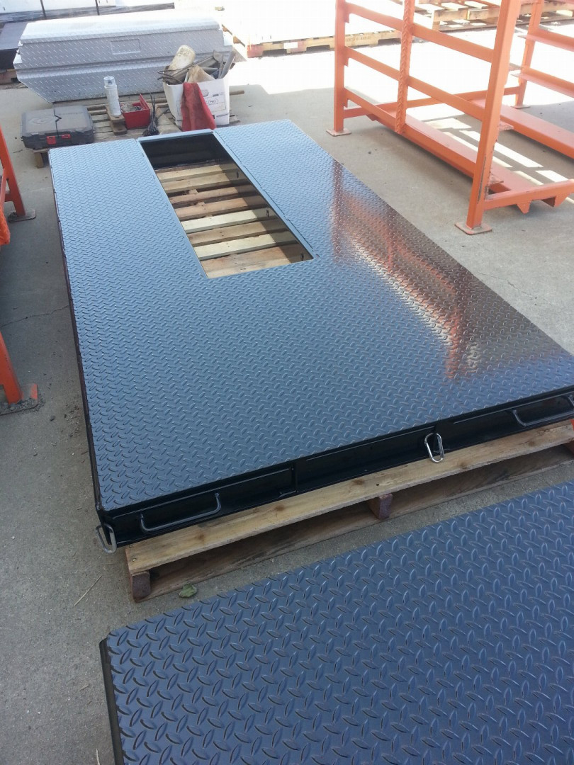 4×8 Equipment Flatbed Trailer