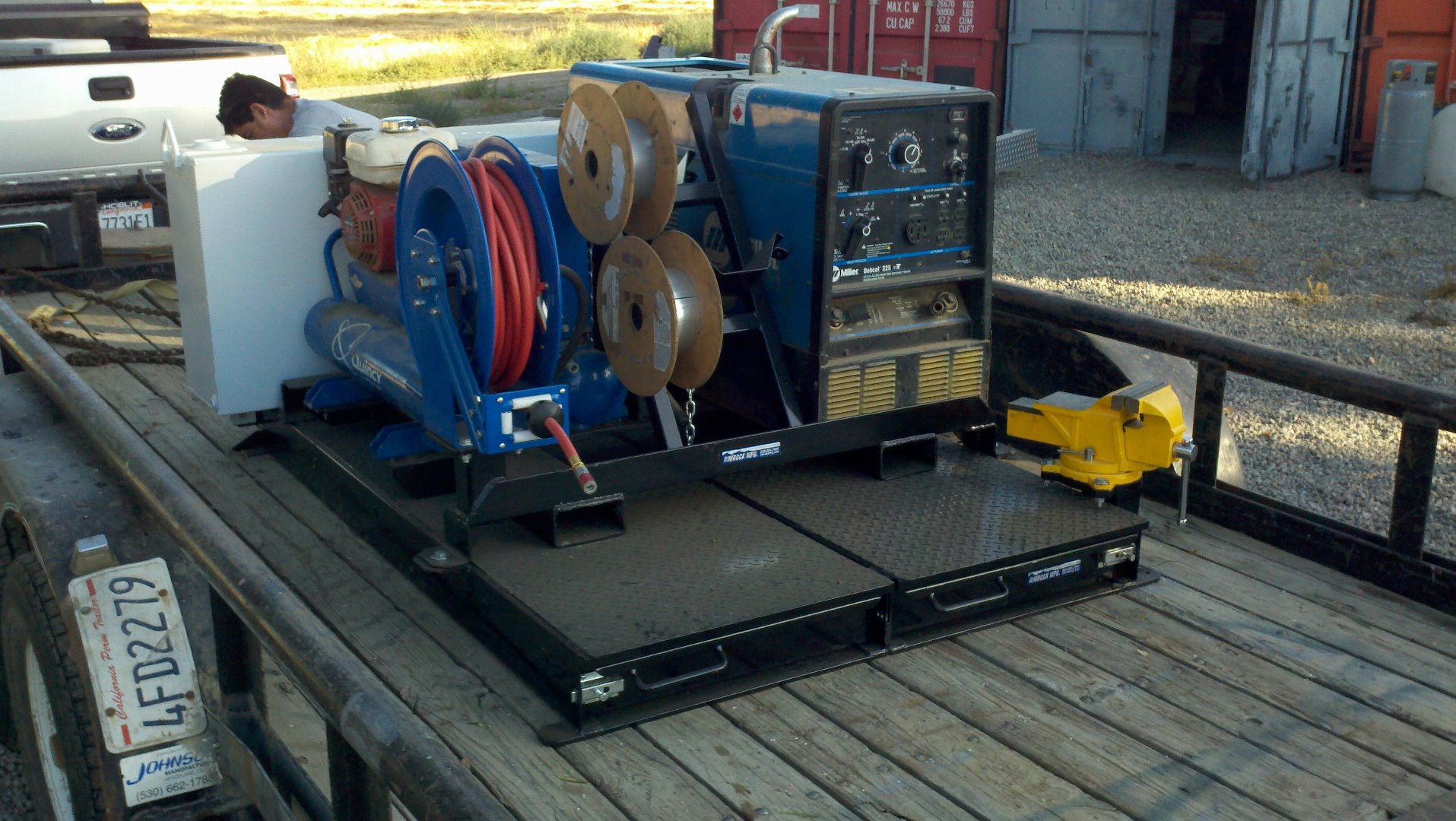 4×8 Equipment Flatbed Trailer photo 2