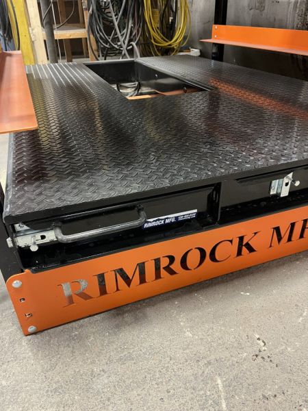 New Rimrock Tool Box, 6' with Gooseneck cut out