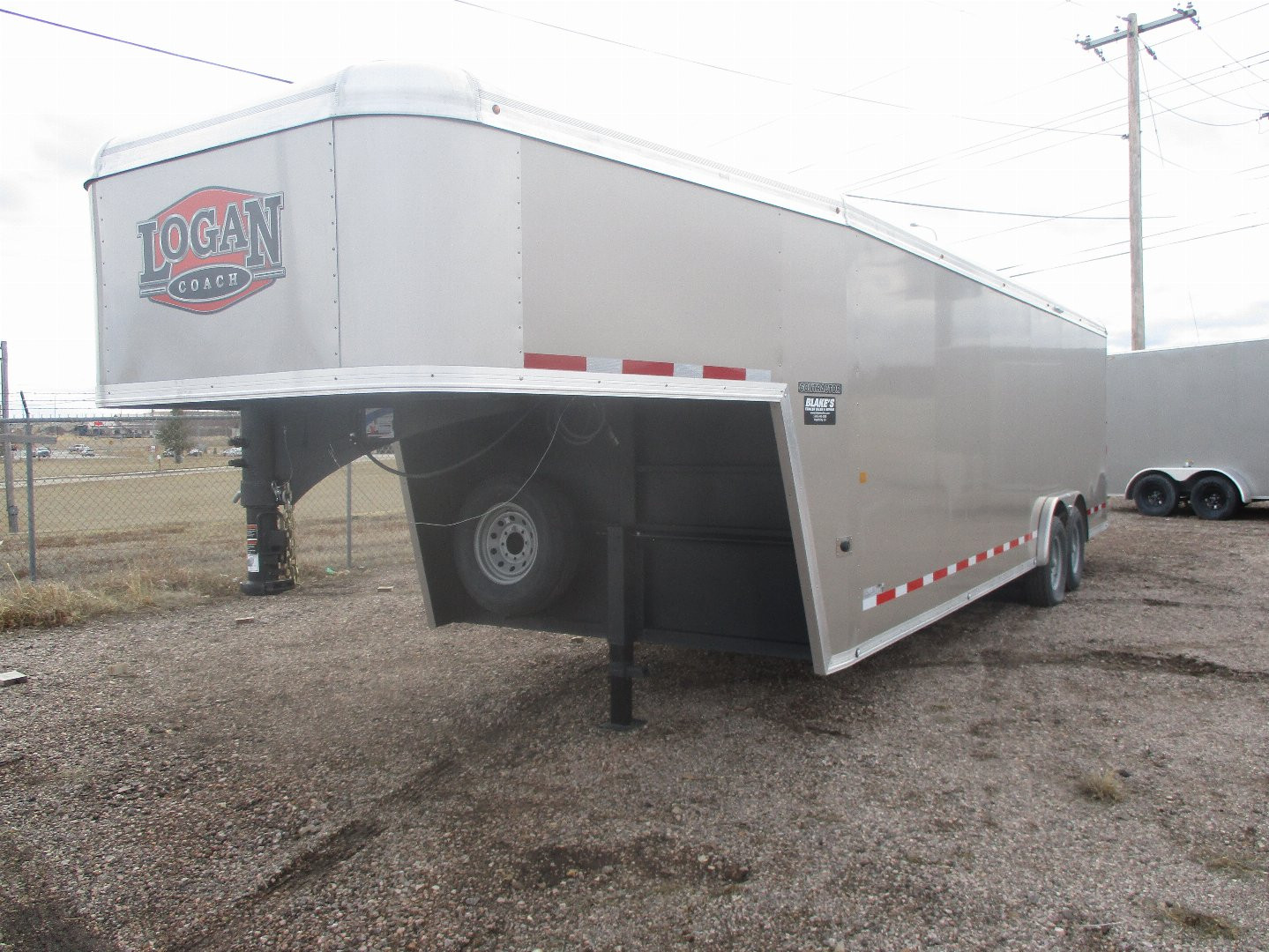 New 2024 Logan Coach Contractor Cargo / Enclosed Trailer