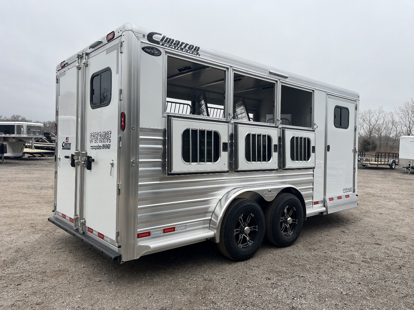 New 2025 Cimarron Norstar 3 Horse Bumper Pull