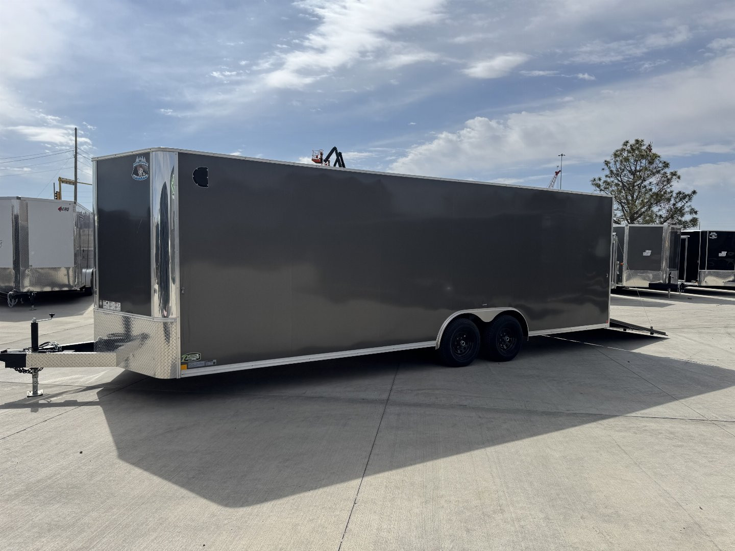 New NEW 2027 Bighorn R&M 8.5x24 +2V SUPERIOR QUALITY 10K Enclosed 7 ft Cargo Trailer Car Hauler