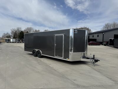 New NEW 2027 Bighorn R&M 8.5x24 +2V SUPERIOR QUALITY 10K Enclosed 7 ft Cargo Trailer Car Hauler