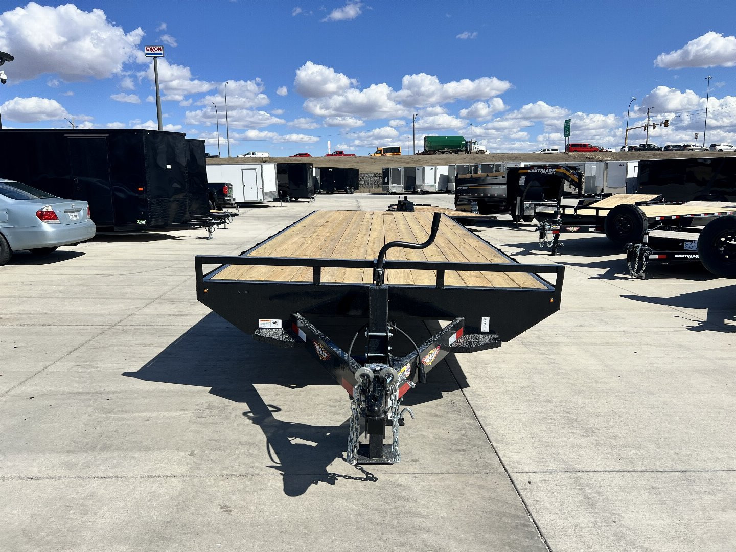 New 2027 H&H Trailers H-SD0F24-140 24' Deckover 14K Flatbed Trailer