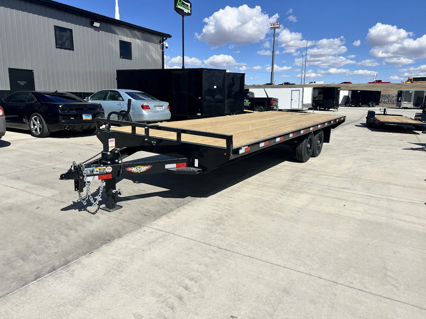 New 2027 H&H Trailers H-SD0F24-140 24' Deckover 14K Flatbed Trailer