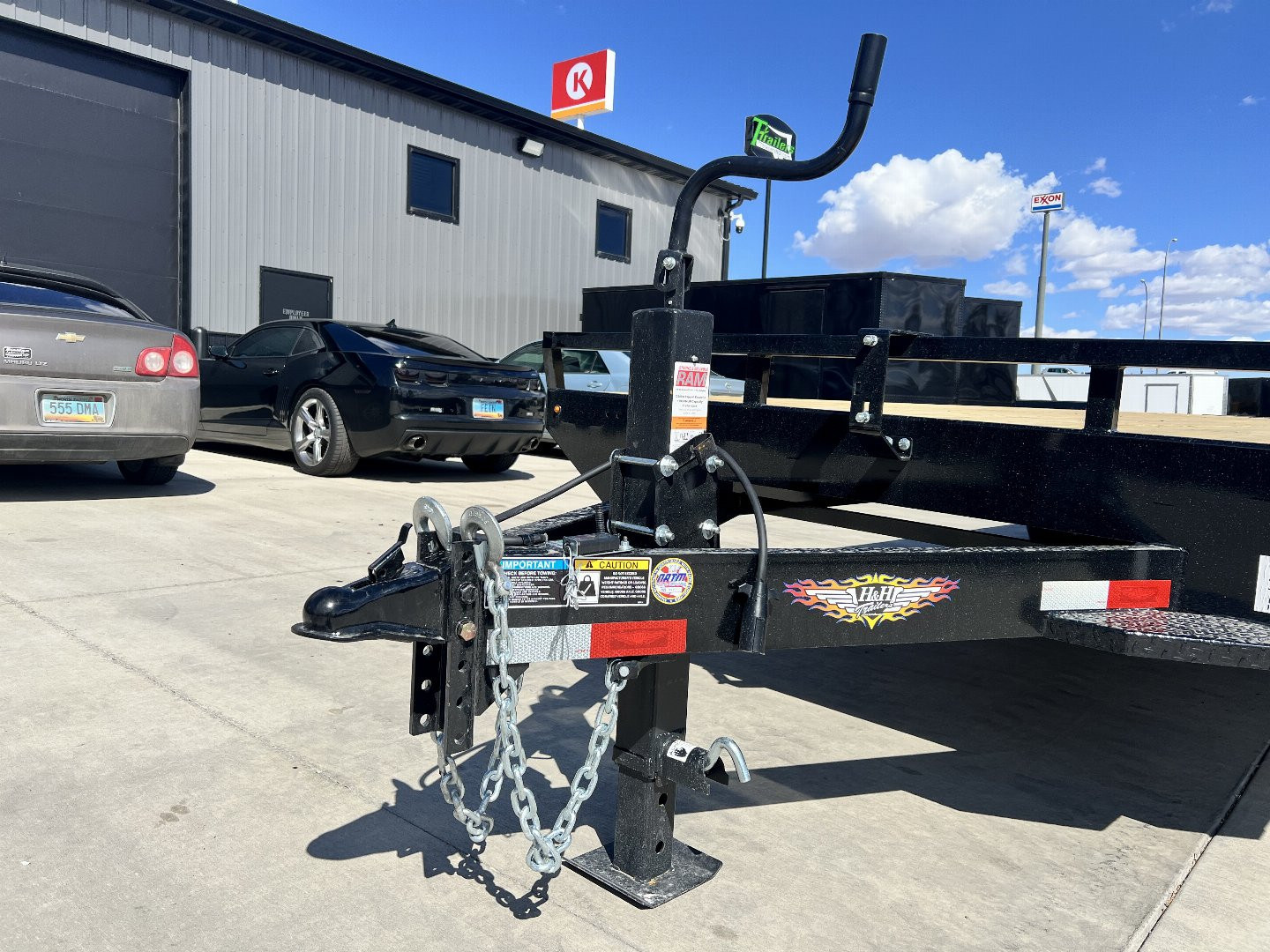 New 2027 H&H Trailers H-SD0F24-140 24' Deckover 14K Flatbed Trailer
