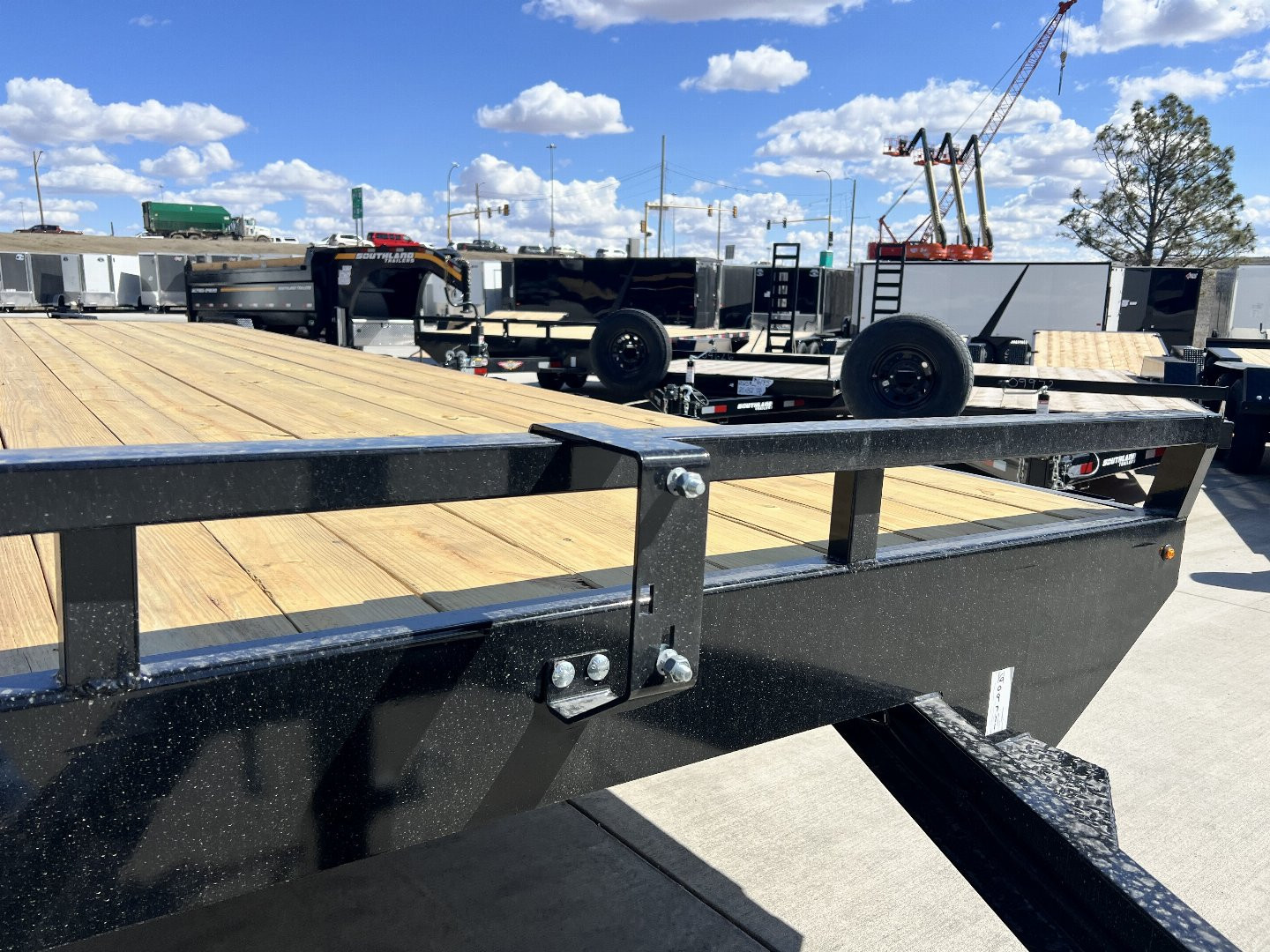 New 2027 H&H Trailers H-SD0F24-140 24' Deckover 14K Flatbed Trailer