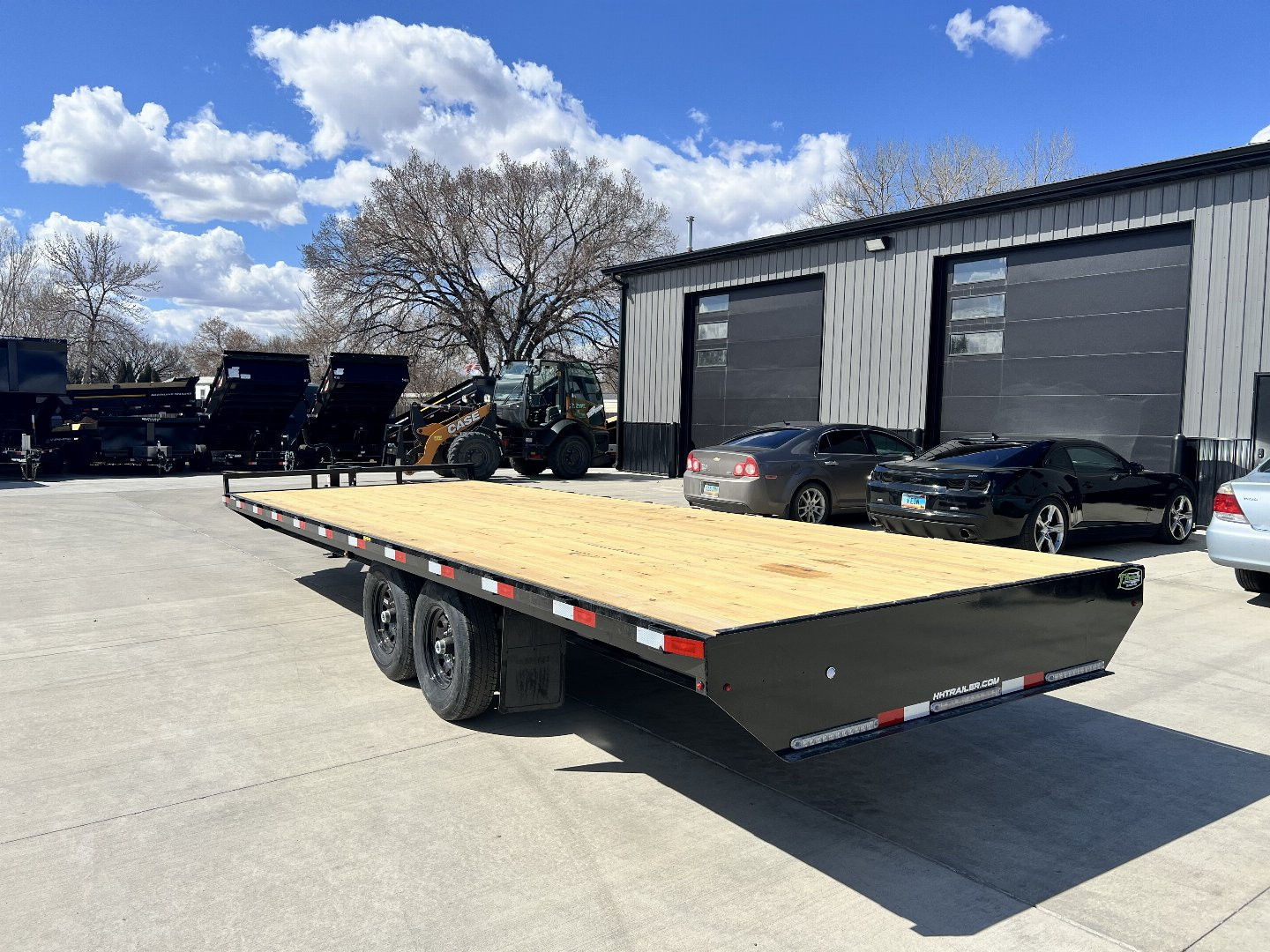 New 2027 H&H Trailers H-SD0F24-140 24' Deckover 14K Flatbed Trailer