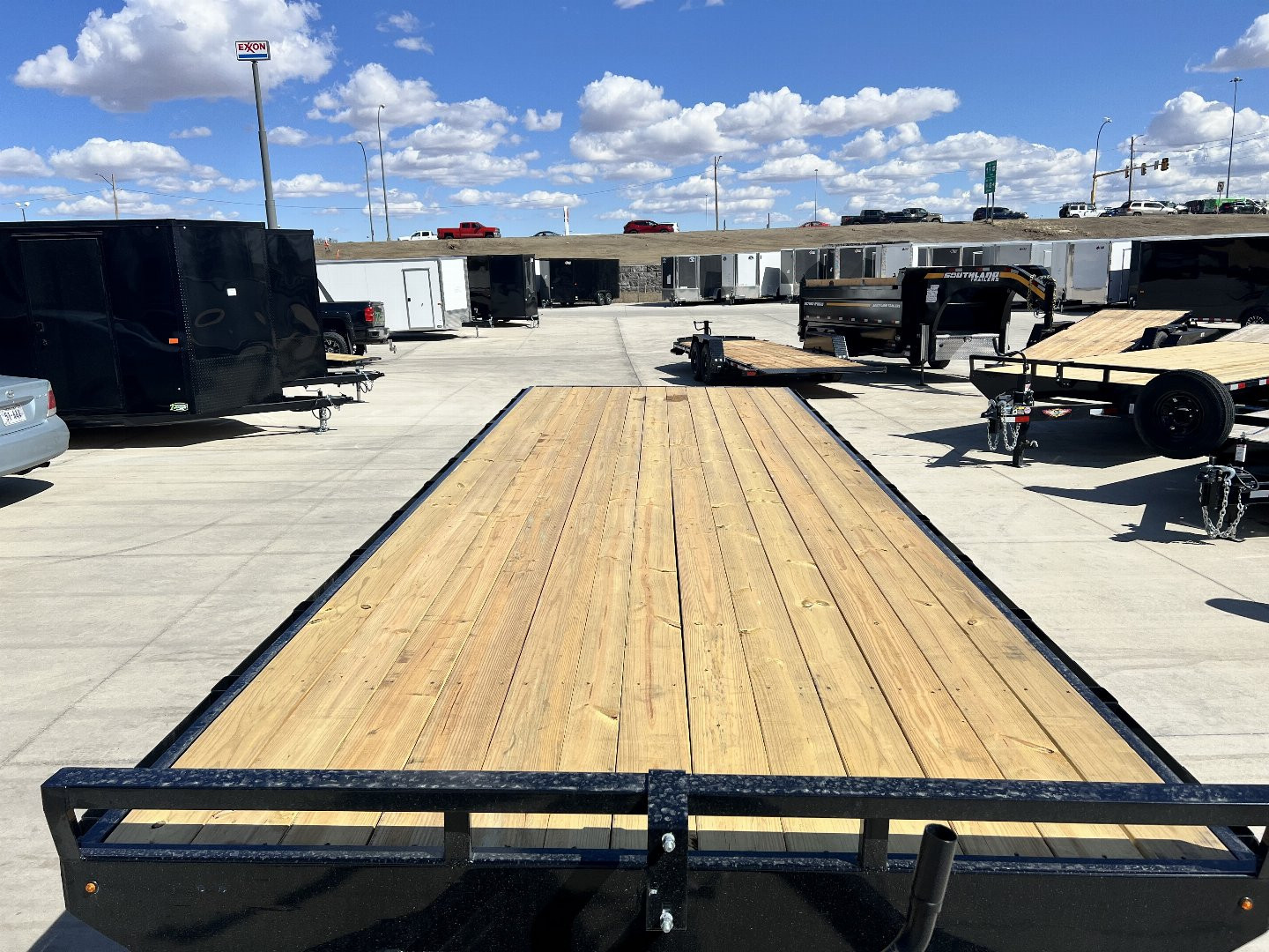 New 2027 H&H Trailers H-SD0F24-140 24' Deckover 14K Flatbed Trailer