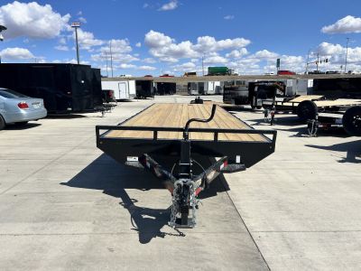 New 2027 H&H Trailers H-SD0F24-140 24' Deckover 14K Flatbed Trailer