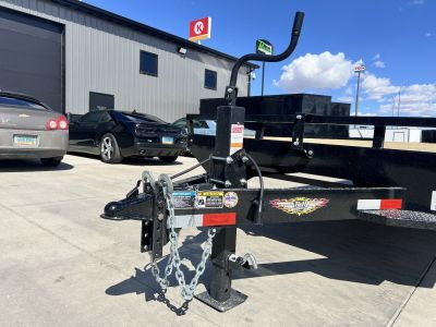 New 2027 H&H Trailers H-SD0F24-140 24' Deckover 14K Flatbed Trailer