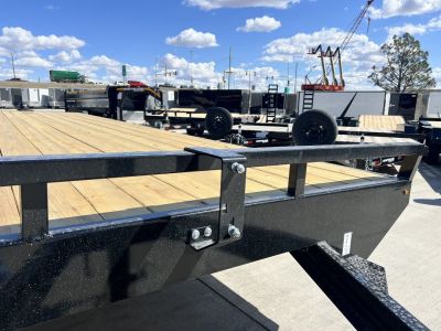 New 2027 H&H Trailers H-SD0F24-140 24' Deckover 14K Flatbed Trailer