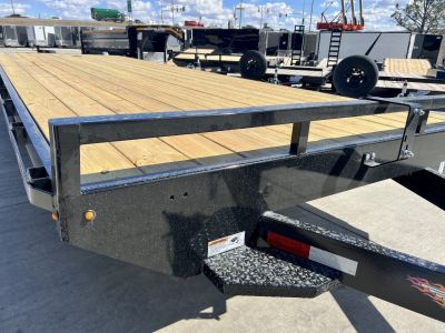 New 2027 H&H Trailers H-SD0F24-140 24' Deckover 14K Flatbed Trailer