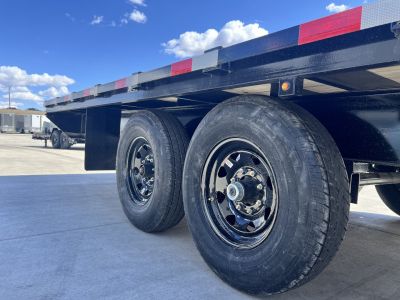 New 2027 H&H Trailers H-SD0F24-140 24' Deckover 14K Flatbed Trailer