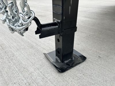 New NEW 2025 Southland 14ft Hydraulic Jack HIGH SIDE Low Profile Dump Trailer 2-7000 lb axles = 14K with Ramps and TARP