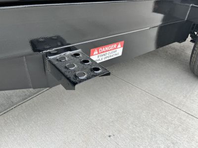 New NEW 2025 Southland 14ft Hydraulic Jack HIGH SIDE Low Profile Dump Trailer 2-7000 lb axles = 14K with Ramps and TARP