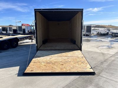 New NEW 2026 AERO 8.5x20 +2’V, 7’ TALL, QUALITY Enclosed Rear Ramp Car Hauler Cargo Trailer