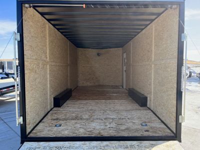 New NEW 2026 AERO 8.5x20 +2’V, 7’ TALL, QUALITY Enclosed Rear Ramp Car Hauler Cargo Trailer